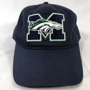 MARQUETTE HIGH SCHOOL HAT CAP CHESTERFIELD MISSOURI MUSTANG ADJUSTABLE ONE SIZE